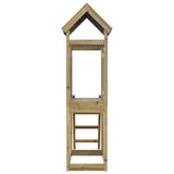 Vidaxl Spillt Tower Leeder 110.5x52.5x215 cm Imprägnéiert Pine