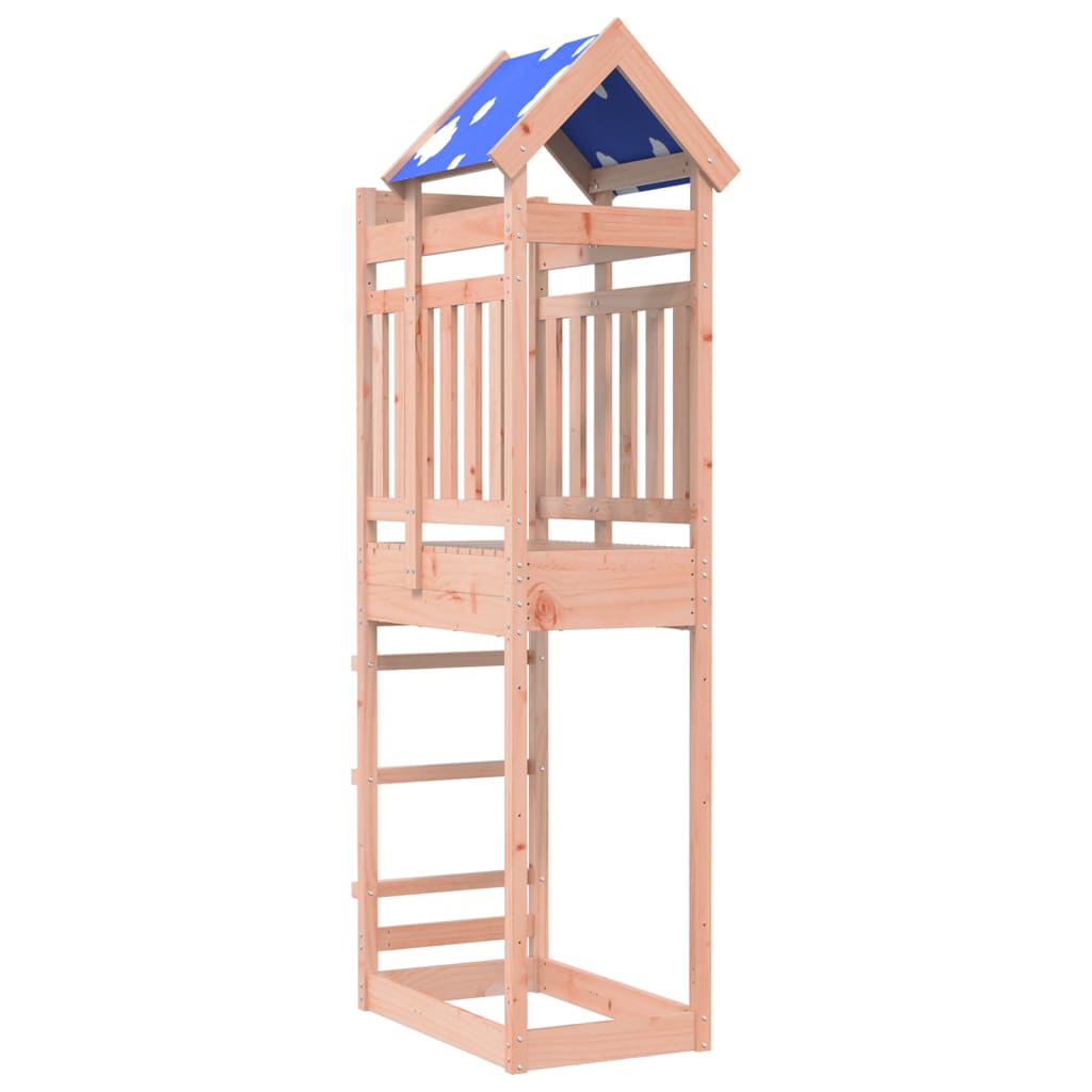 Vidaxl Play Tower 85x52.5x239 cm Douglhout sólido