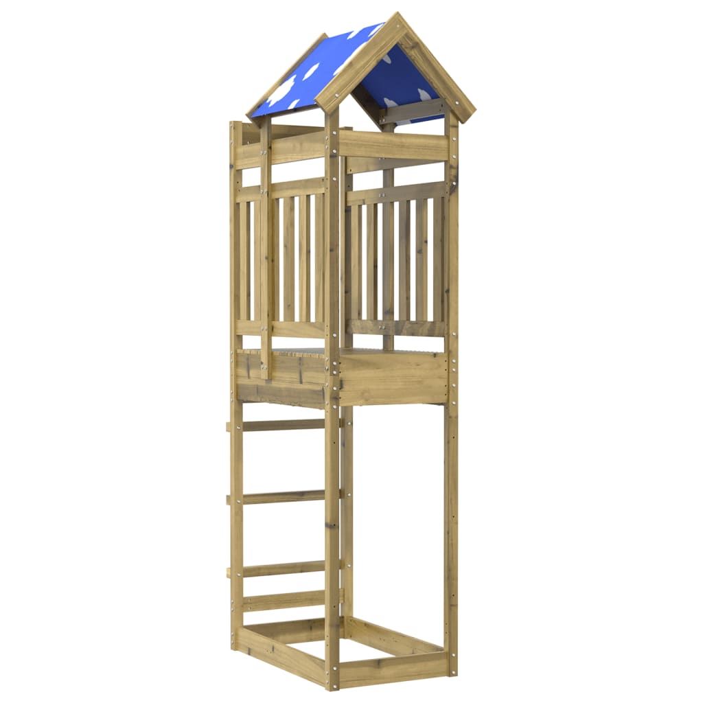 Vidaxl Play Tower 85x52.5x239 cm Imprægneret fyrretræ