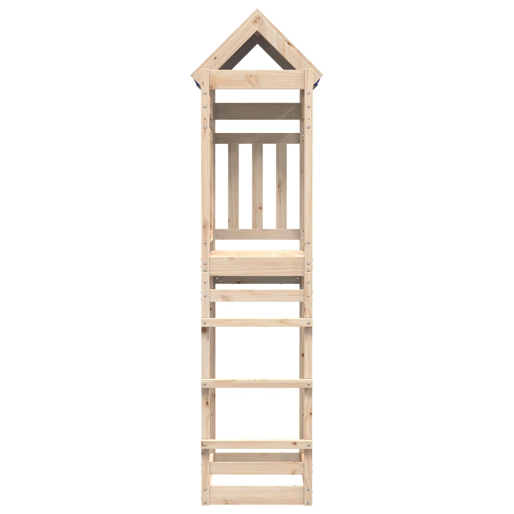 Vidaxl Play Tower 85x52.5x239 cm Solid furu