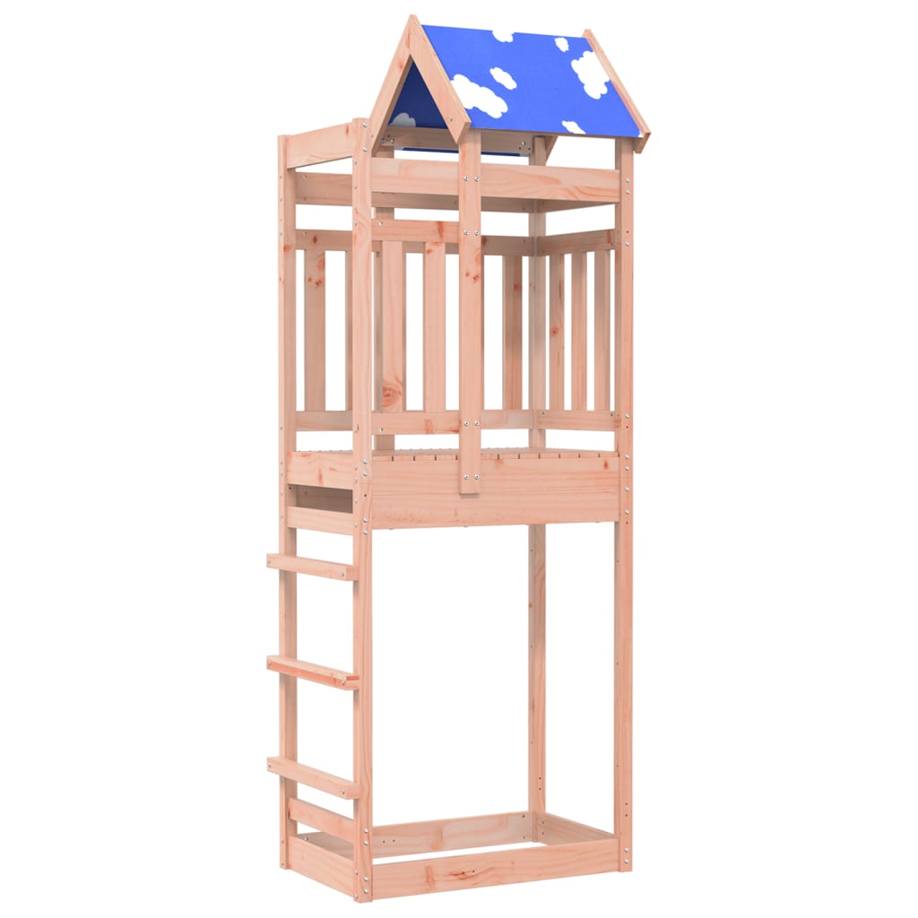 Vidaxl Play Tower 85x52.5x239 cm Douglashout solide