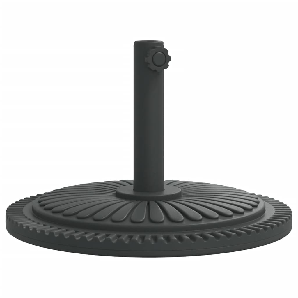 Vidaxl parasolvoet voor stok van ø38 48 mm 12 kg rond