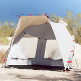 Vidaxl Beach Tent 2-osobowy wodoodporny szybki szary