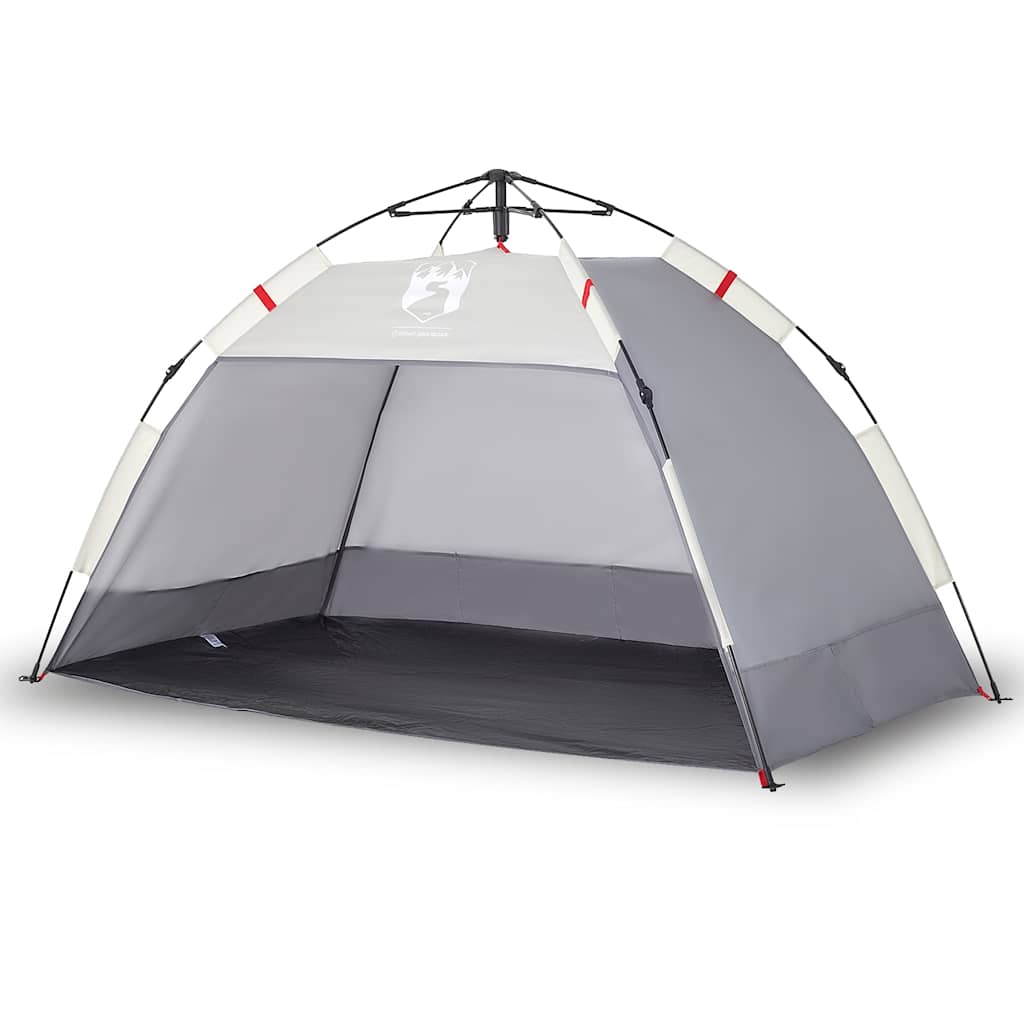 Vidaxl Beach Tent 2 Personne étanche à libération rapide Gray