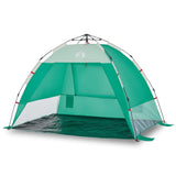 Vidaxl Beach Tenda per 2 persone impermeabile a rilascio rapido verde