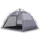 Vidaxl Beach Tent 2-osobowy wodoodporny szybki szary