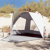 VidaXL beach tent 2-person waterproof fast-release gray