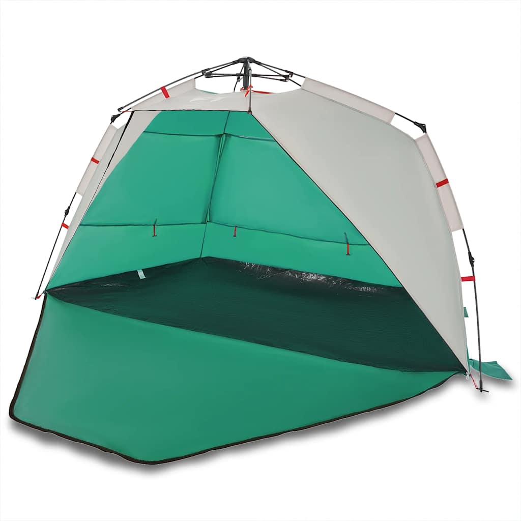 Vidaxl Beach telt 3-personers vanntett hurtigutgivelse Sea Green