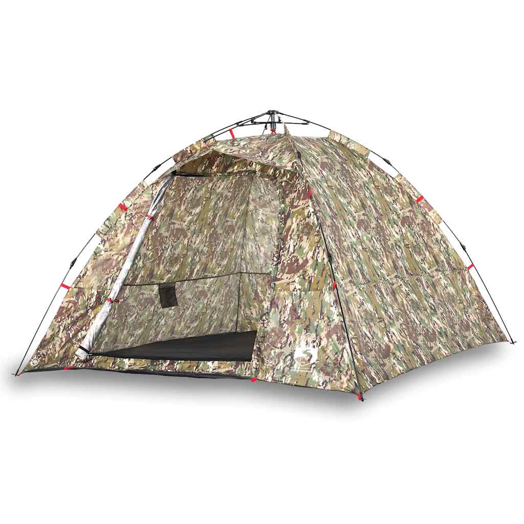 Camuflaje de liberación rápida Vidaxl Tent 4-Persona