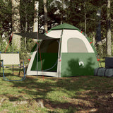 Vidaxl camping tent 4-person quick release green