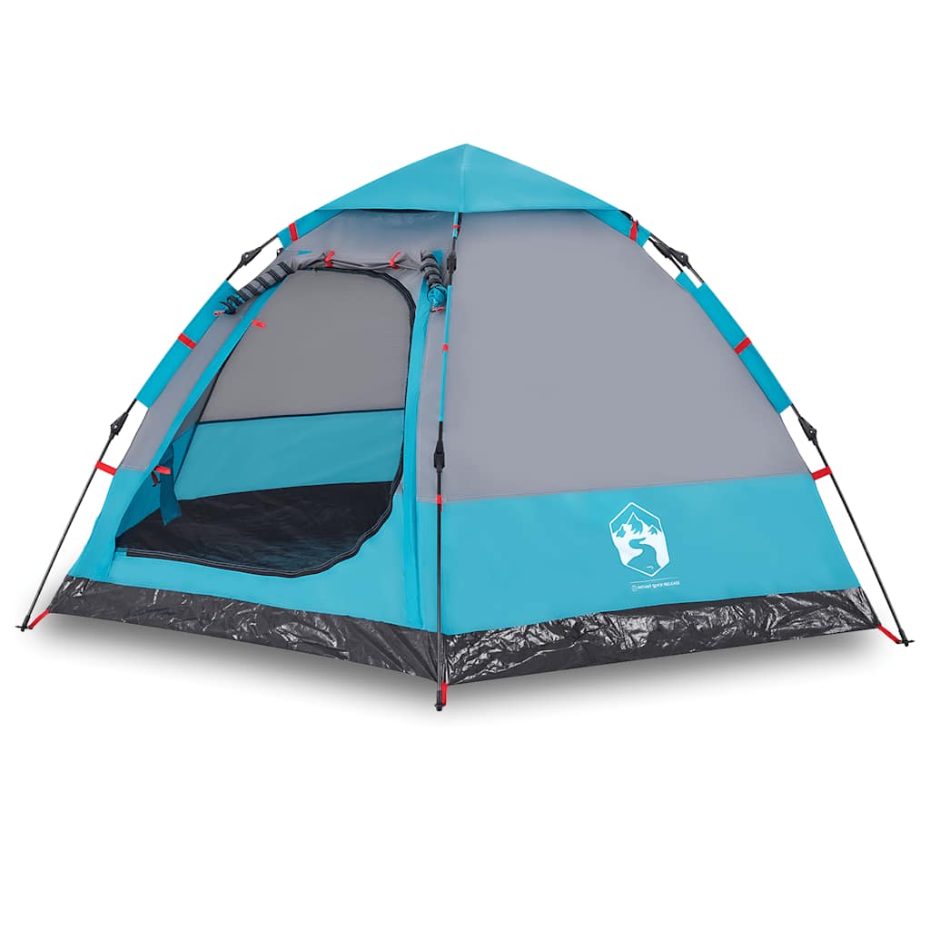 Tenda da campeggio Vidaxl Blu Quick Blue