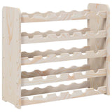 Vidaxl wijnrek 67,5x25x60 cm massief grenenhout