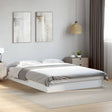 Vidaxl bedframe bewerkt hout wit 140x200 cm