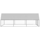 Vidaxl Chicken Coop 3x6x2 M Galvanized Steel