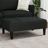 Vidaxl voetenbank 77x55x31 cm fluweel zwart