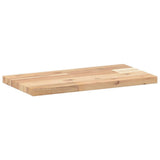 Vidaxl wandschap zwevend 60x20x2 cm onbehandeld massief acaciahout