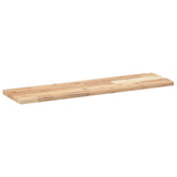 Vidaxl wandschap zwevend 80x20x2 cm onbehandeld massief acaciahout