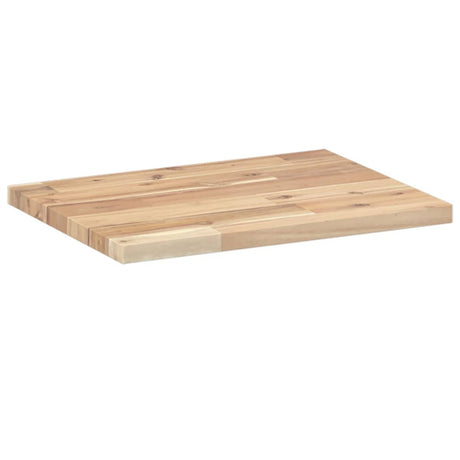 Vidaxl wandschappen 4 st zwevend 60x30x2 cm onbehandeld acaciahout