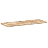 Vidaxl wandschappen 4 st zwevend 100x30x2 cm onbehandeld acaciahout