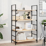 Vidaxl wandschappen 2 st zwevend 100x40x2 cm onbehandeld acaciahout