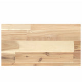 Vidaxl wandschap zwevend 40x20x4 cm onbehandeld massief acaciahout