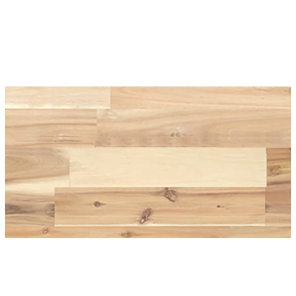 Vidaxl wandschap zwevend 60x20x4 cm onbehandeld massief acaciahout