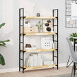 Vidaxl wandschappen 3 st zwevend 80x20x4 cm onbehandeld acaciahout