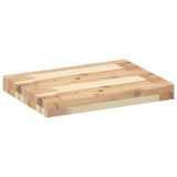 Vidaxl wandschap zwevend 40x30x4 cm onbehandeld massief acaciahout