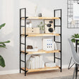 Vidaxl wandschappen 2 st zwevend 80x30x4 cm onbehandeld acaciahout