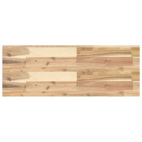 Vidaxl wandschap zwevend 100x30x4 cm onbehandeld massief acaciahout