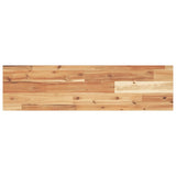 Vidaxl wandschap zwevend olieafwerking 80x20x2 cm massief acaciahout