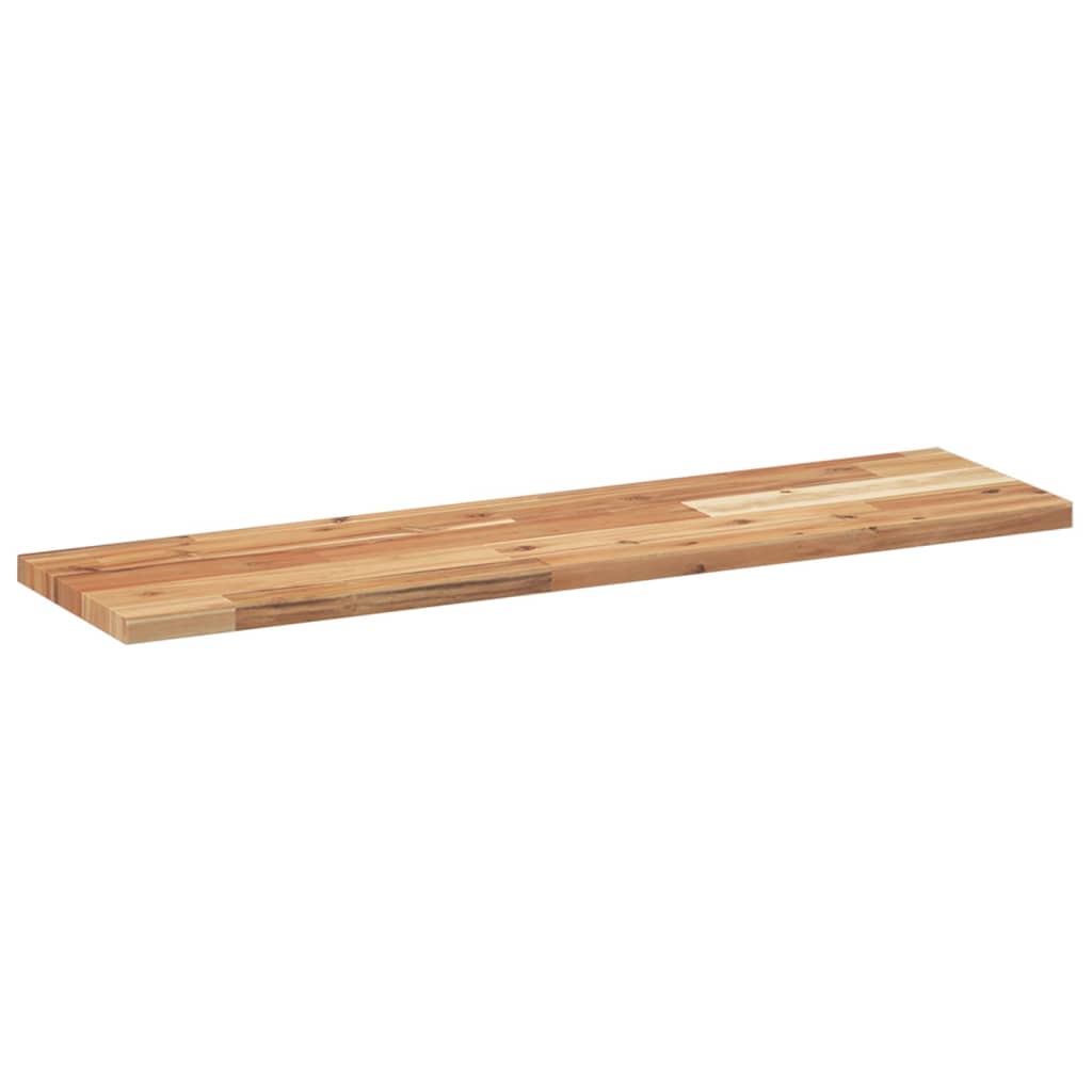 Vidaxl wandschap zwevend olieafwerking 80x20x2 cm massief acaciahout