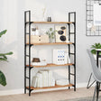 Vidaxl wandschappen 2 st zwevend olieafwerking 80x20x2 cm acaciahout