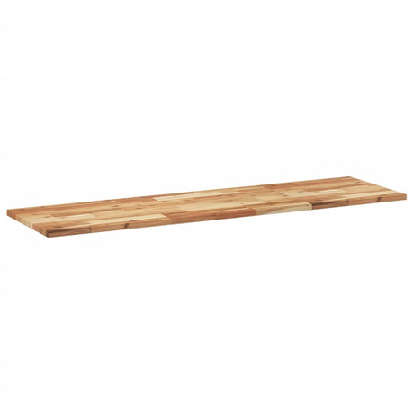 Vidaxl wandschappen 3 st zwevend olieafwerking 120x40x2 cm acaciahout