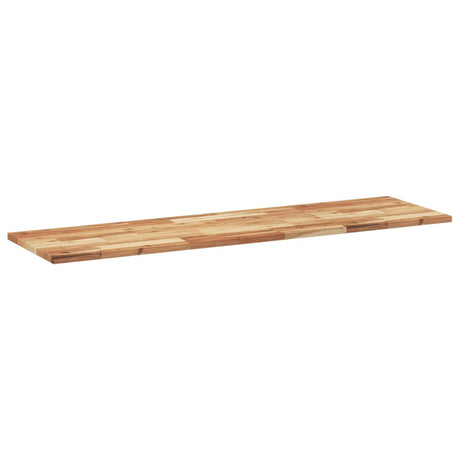 Vidaxl wandschappen 3 st zwevend olieafwerking 140x40x2 cm acaciahout