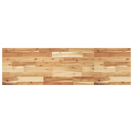 Vidaxl wandschap zwevend olieafwerking 160x40x2 cm massief acaciahout