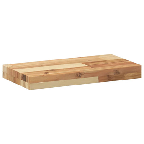Vidaxl wandschappen 3 st zwevend olieafwerking 60x20x4 cm acaciahout