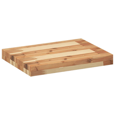 Vidaxl wandschappen 4 st zwevend olieafwerking 40x30x4 cm acaciahout