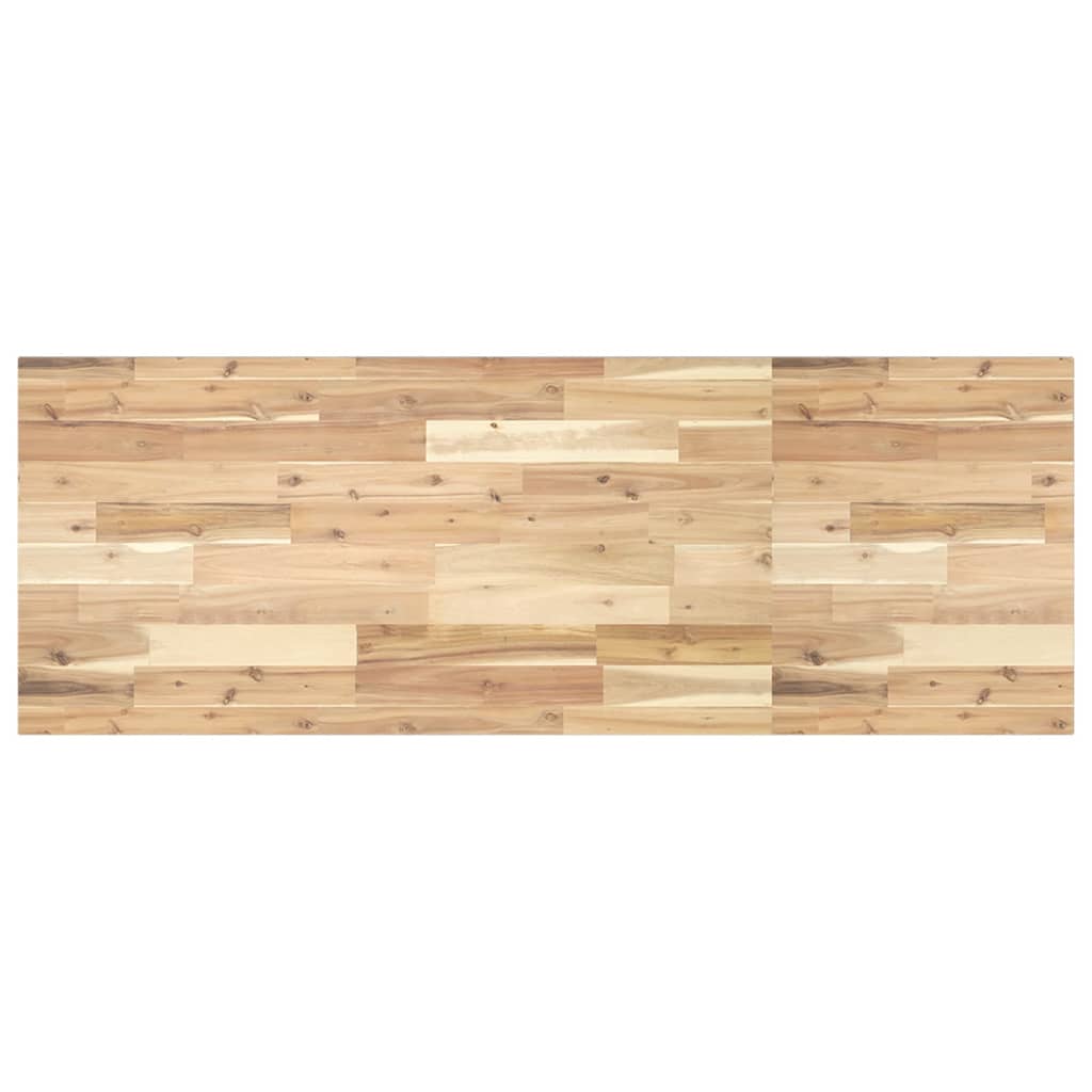 Vidaxl wastafelblad 160x50x2 cm onbehandeld massief acaciahout