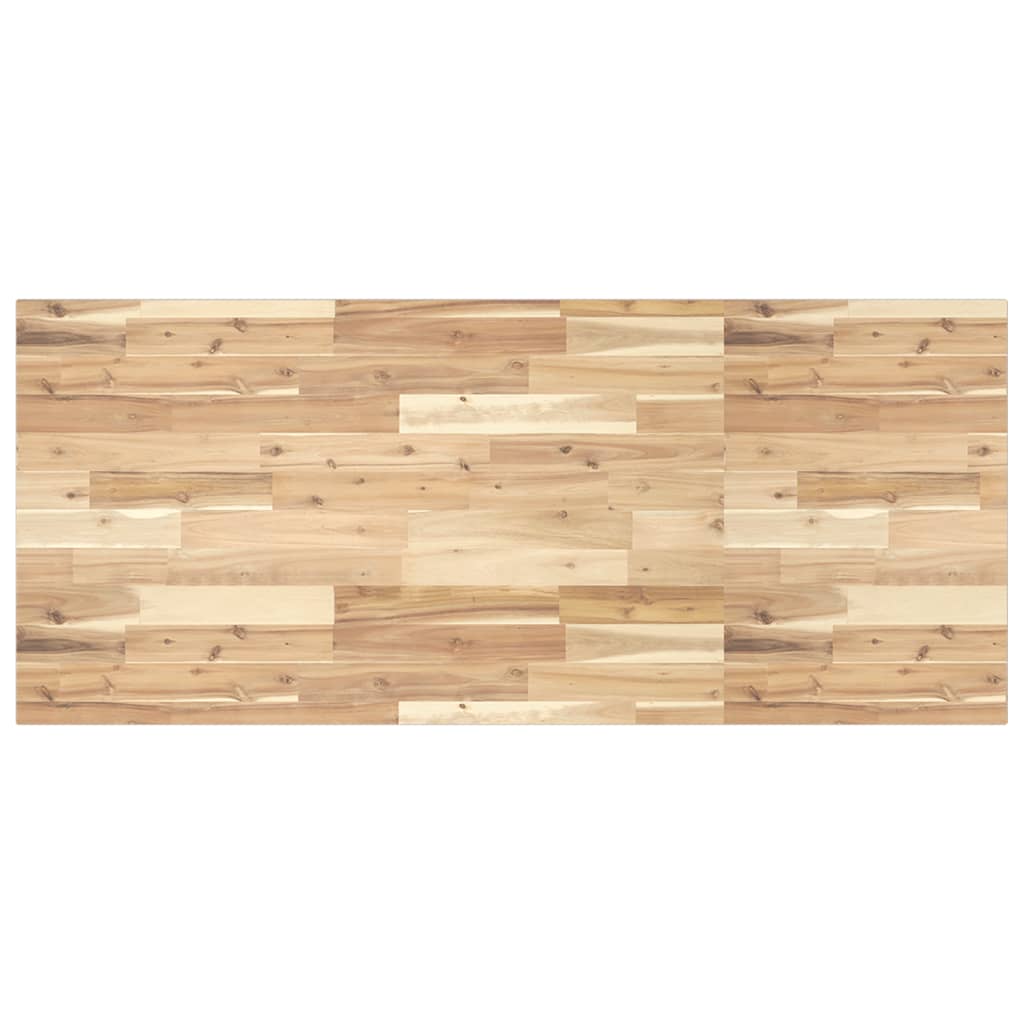 Vidaxl wastafelblad 140x60x2 cm onbehandeld massief acaciahout