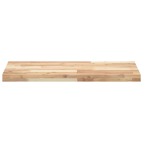 Vidaxl wastafelblad 140x40x4 cm onbehandeld massief acaciahout