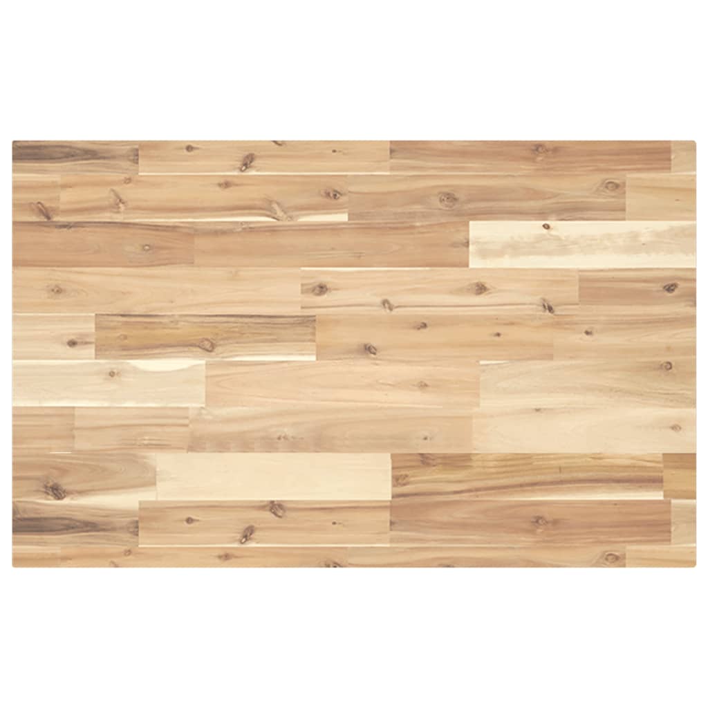 Vidaxl wastafelblad 120x50x4 cm onbehandeld massief acaciahout
