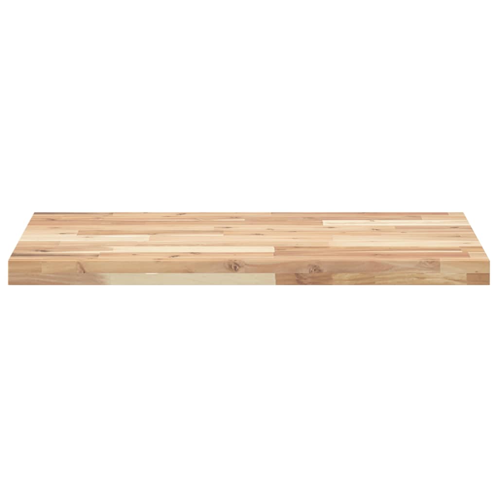 Vidaxl wastafelblad 120x50x4 cm onbehandeld massief acaciahout