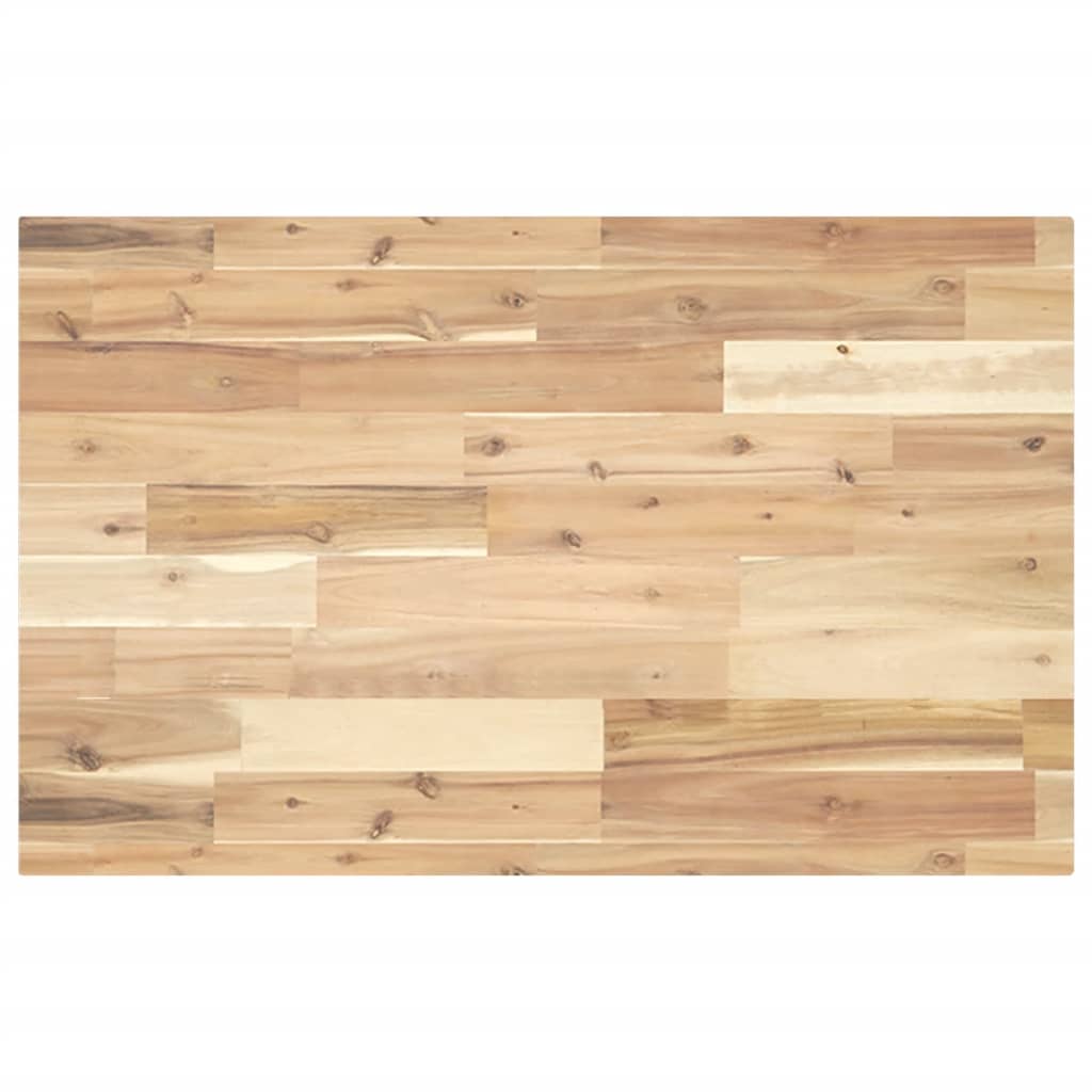 Vidaxl wastafelblad 140x50x4 cm onbehandeld massief acaciahout