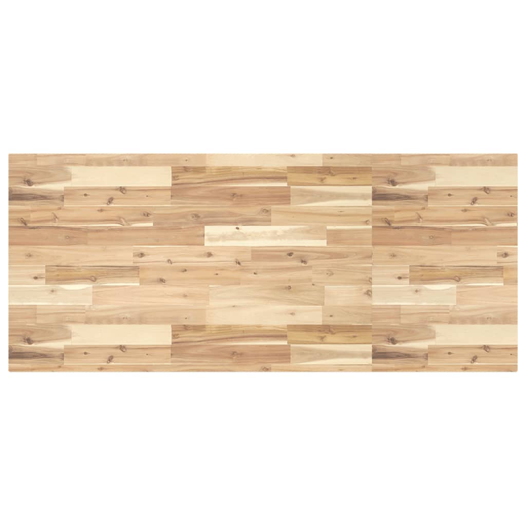 Vidaxl wastafelblad 140x60x4 cm onbehandeld massief acaciahout