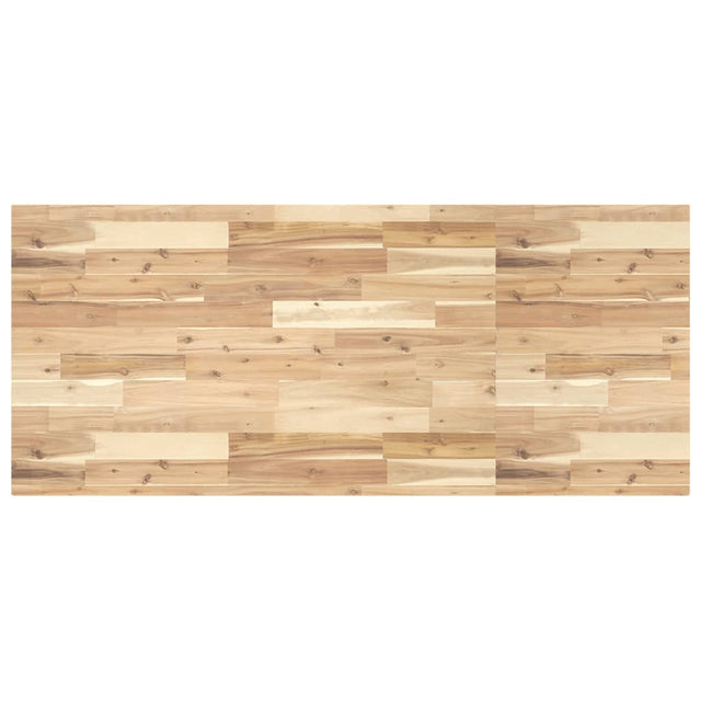 Vidaxl wastafelblad 140x60x4 cm onbehandeld massief acaciahout