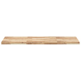 Vidaxl wastafelblad 140x60x4 cm onbehandeld massief acaciahout
