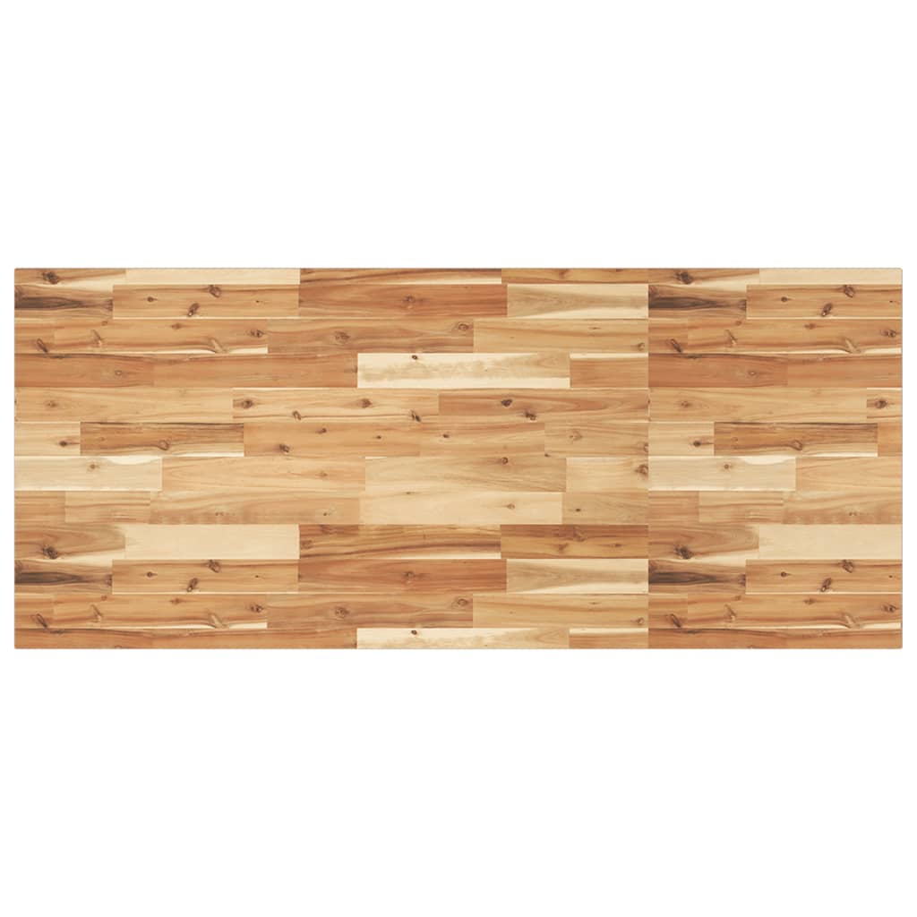 Vidaxl wastafelblad met olieafwerking 120x60x2 cm massief acaciahout