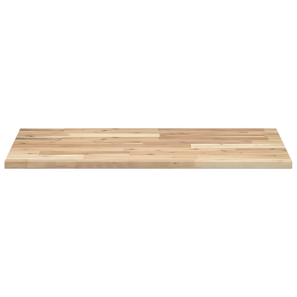 Vidaxl bureaublad 100x50x2 cm onbehandeld massief acaciahout