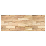 Vidaxl bureaublad 120x50x2 cm onbehandeld massief acaciahout